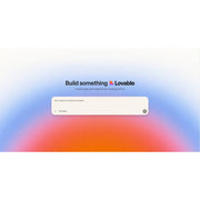 Lovable – AI-Powered No-Code App Builder